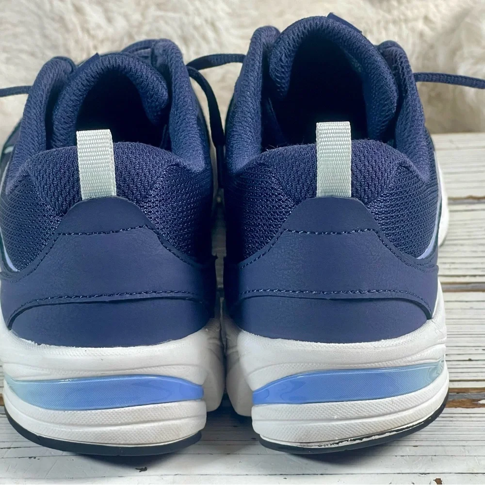 CLEAN Size 8M Ryka‎ Lightweight Mesh Walking Sneakers Integrity Academy Blue